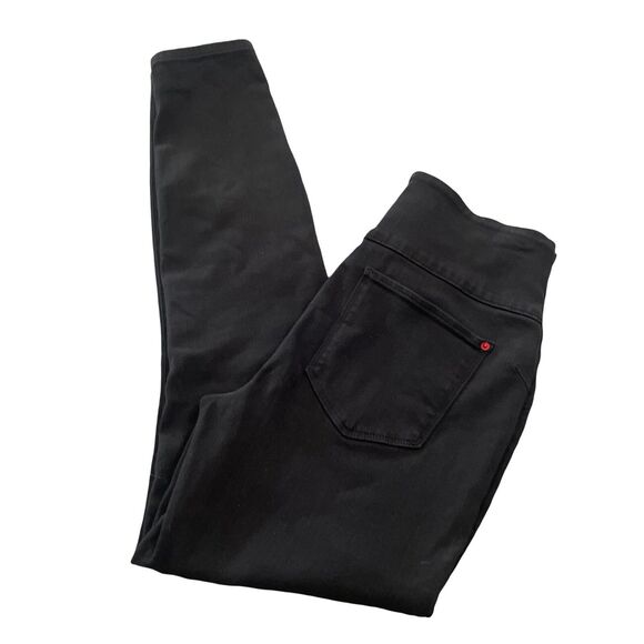 Spanx Pants Women's Size Large Black Pull On Legging Denim Ankle Skinny Stretch - Picture 3 of 11